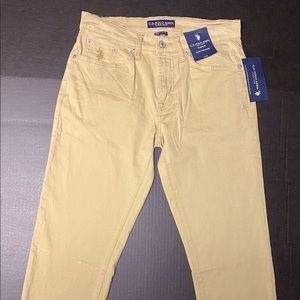 U.S. Polo Assn. Slim Straight Stretch Twill 5 Pocket Chino Pants Men’s W30/L30